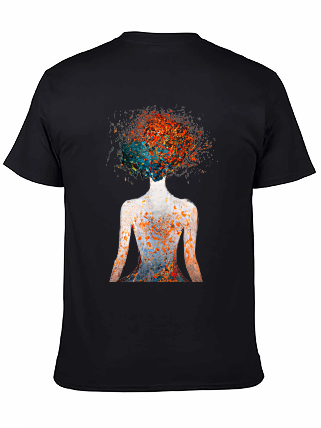Abstract Art T-Shirt - Black Graphic Tee