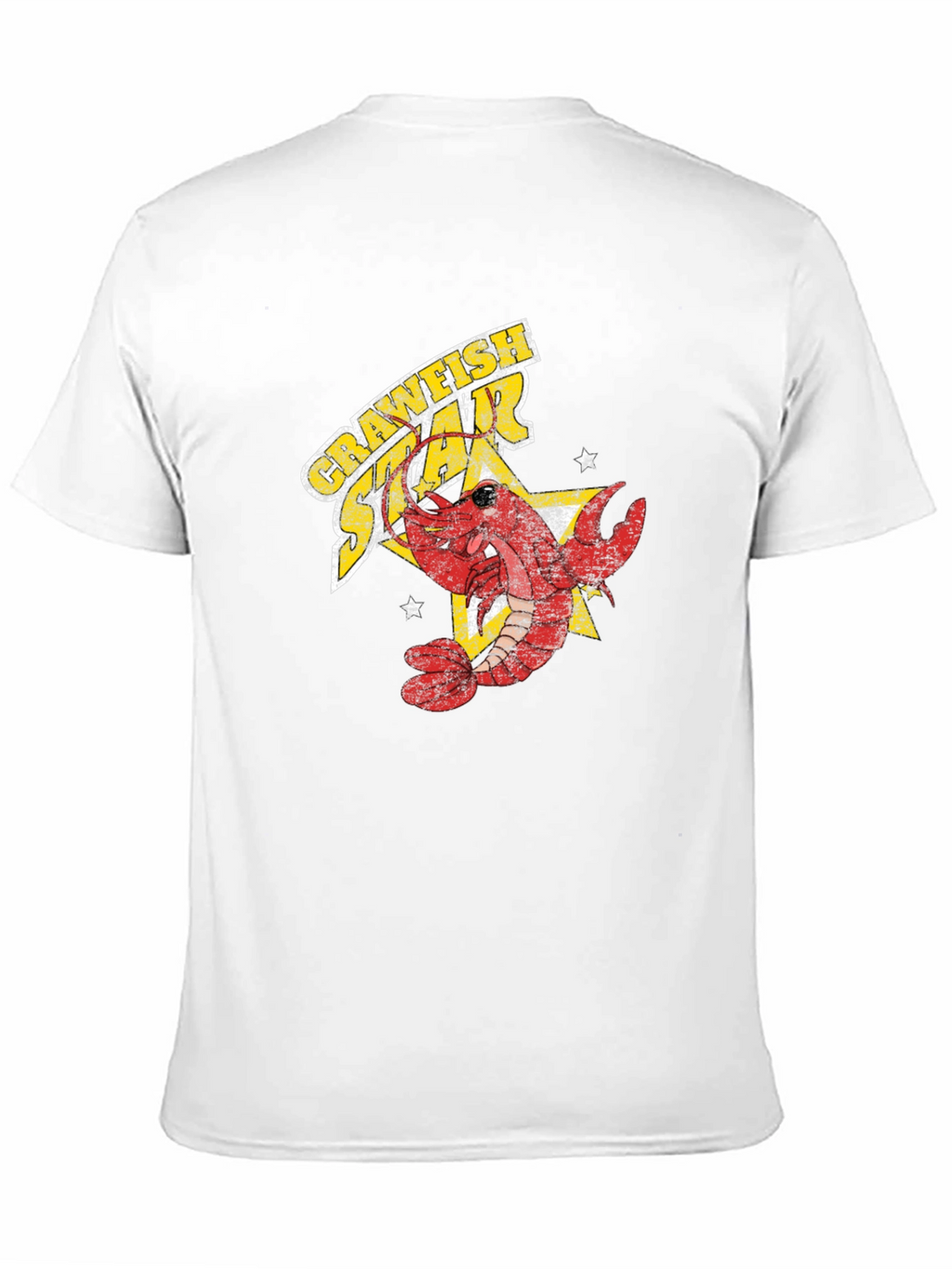Crawfish Star T-Shirt - Fun Graphic Tee