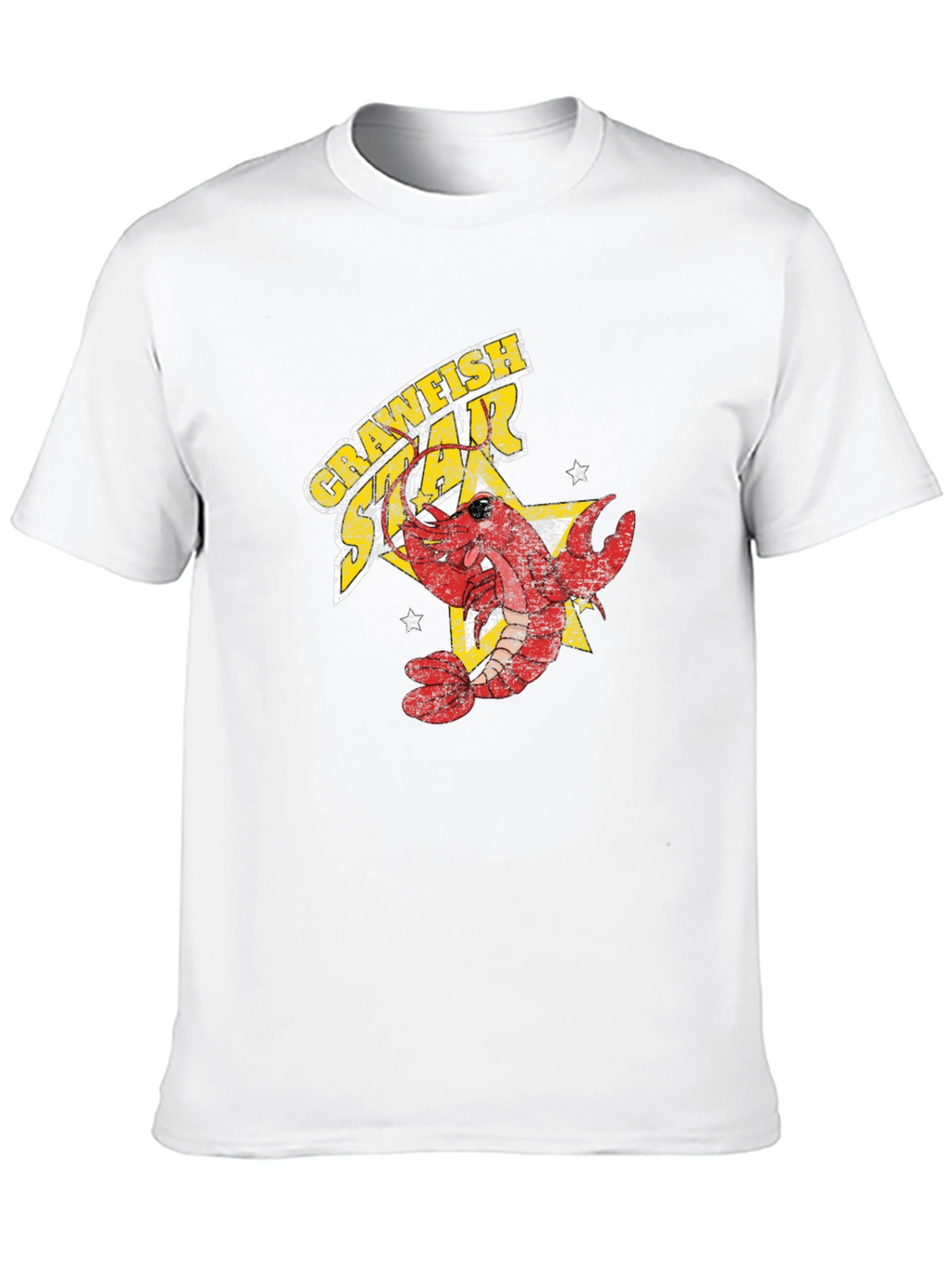 Crawfish Star T-Shirt - Fun Graphic Tee