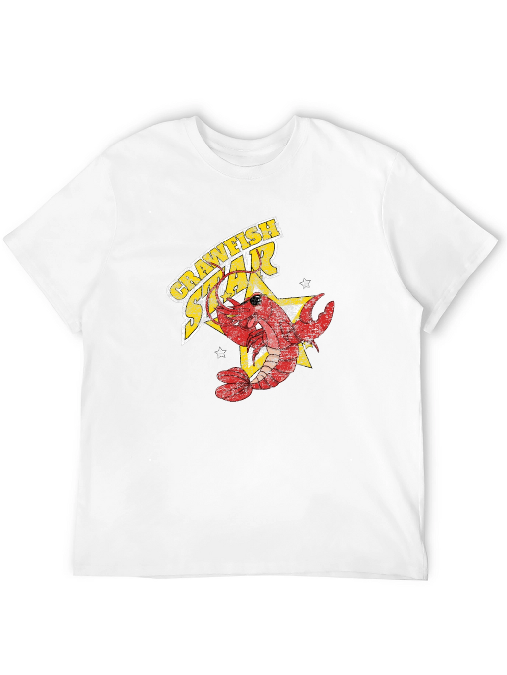 Crawfish Star T-Shirt - Fun Graphic Tee
