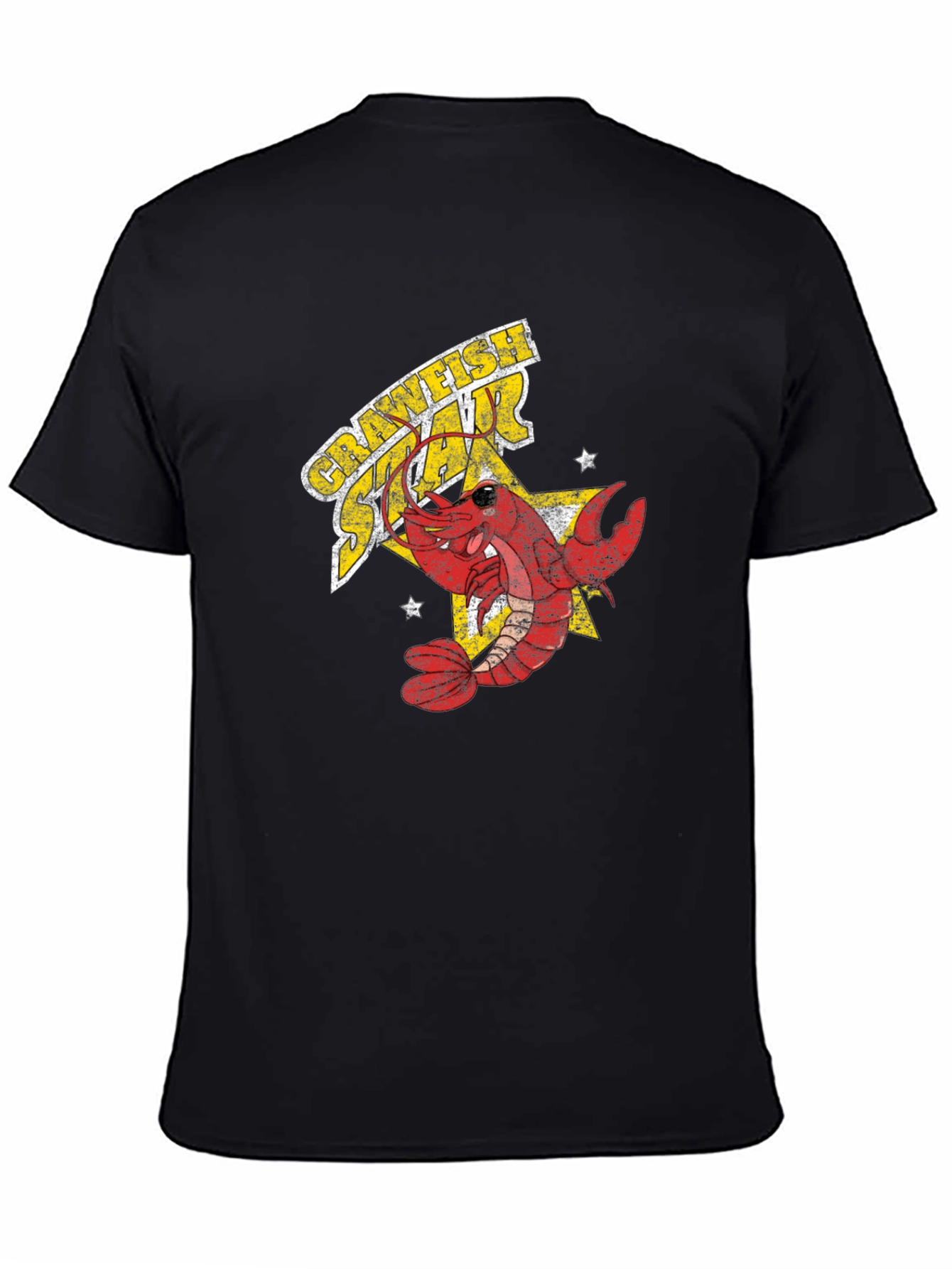 Crawfish Star T-Shirt - Fun Graphic Tee