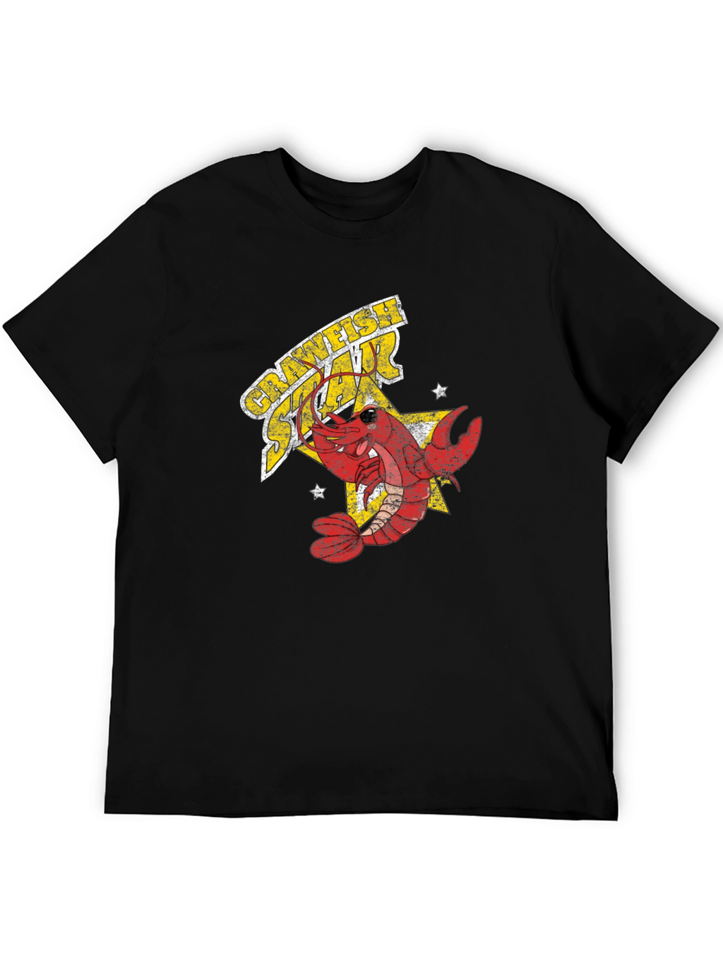 Crawfish Star T-Shirt - Fun Graphic Tee