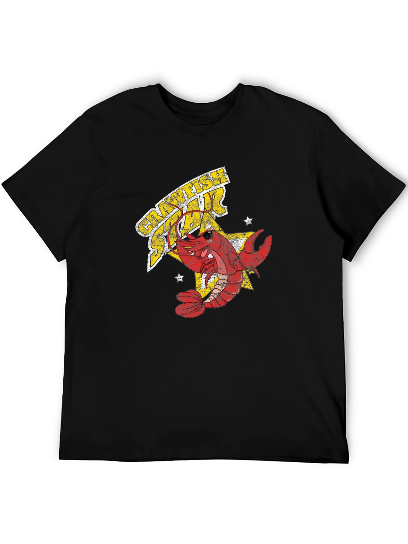Crawfish Star T-Shirt - Fun Graphic Tee