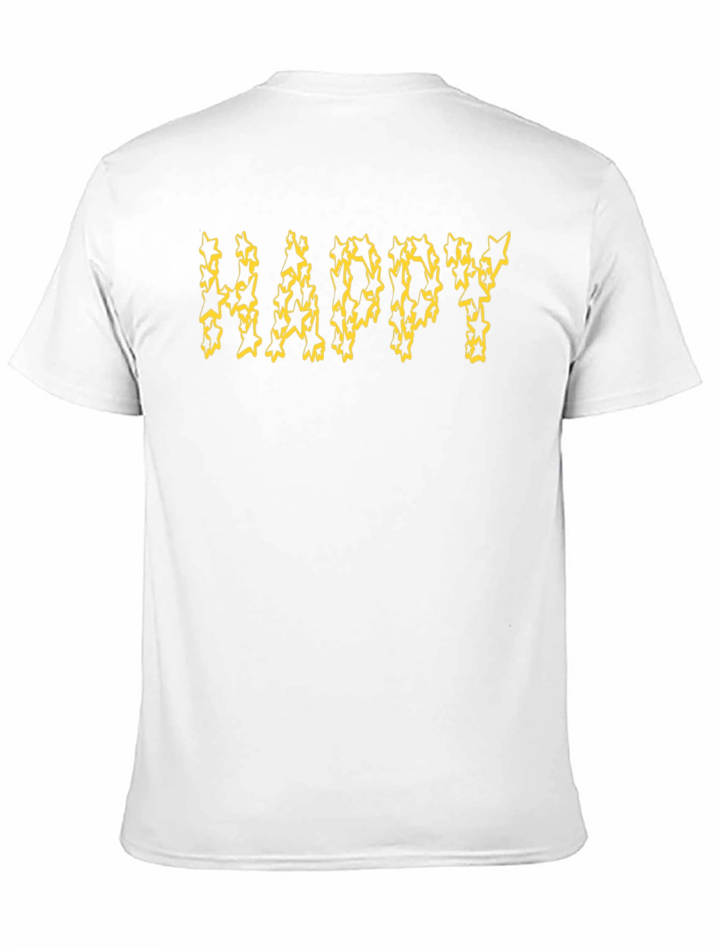 Happy Starry Black T-Shirt
