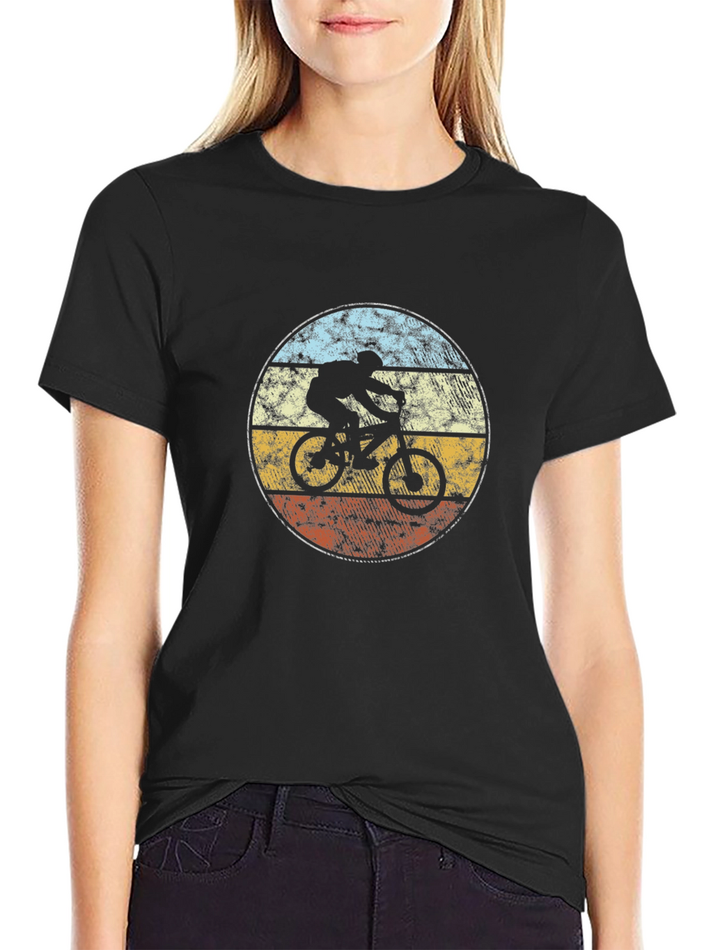 Retro Cycling Graphic T-Shirt