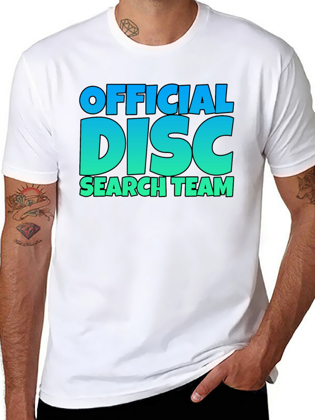 Official Disc Search Team T-Shirt