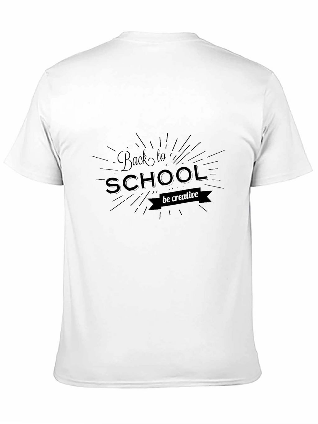 Back to School Graphic Tee - Black