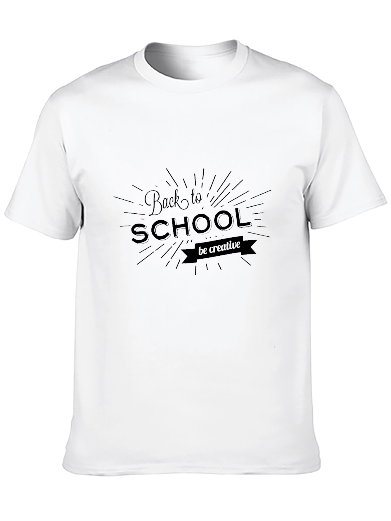 Back to School Graphic Tee - Black