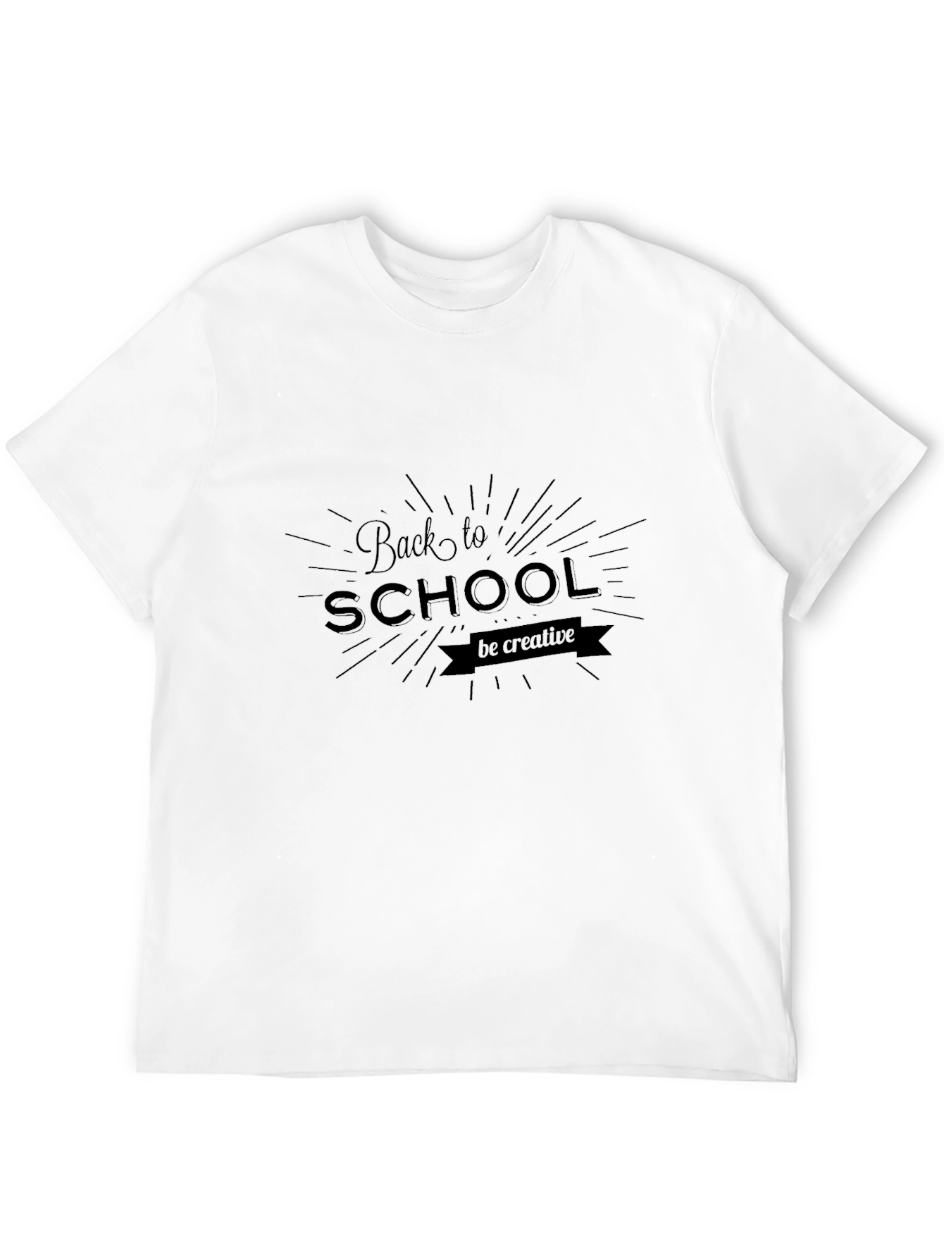 Back to School Graphic Tee - Black