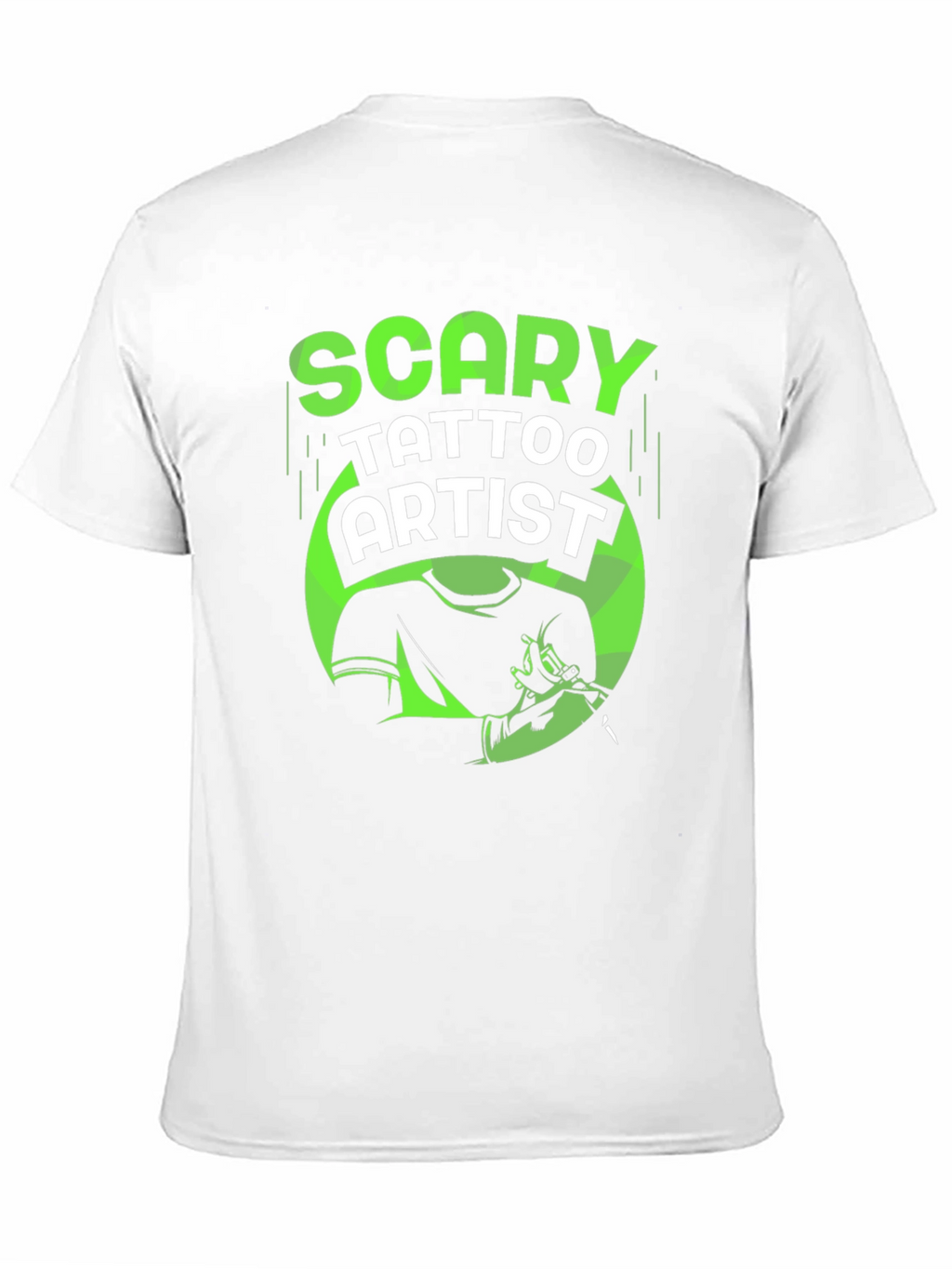 Scary Tattoo Artist Graphic T-Shirt