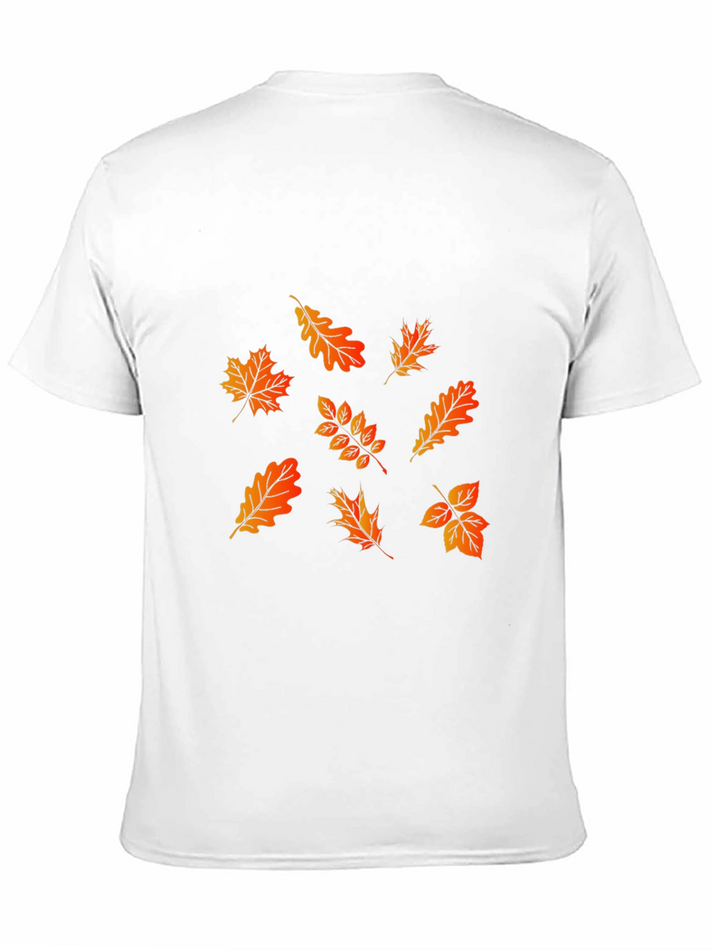 Fall Leaves Graphic Tee - Stylish Autumn Design