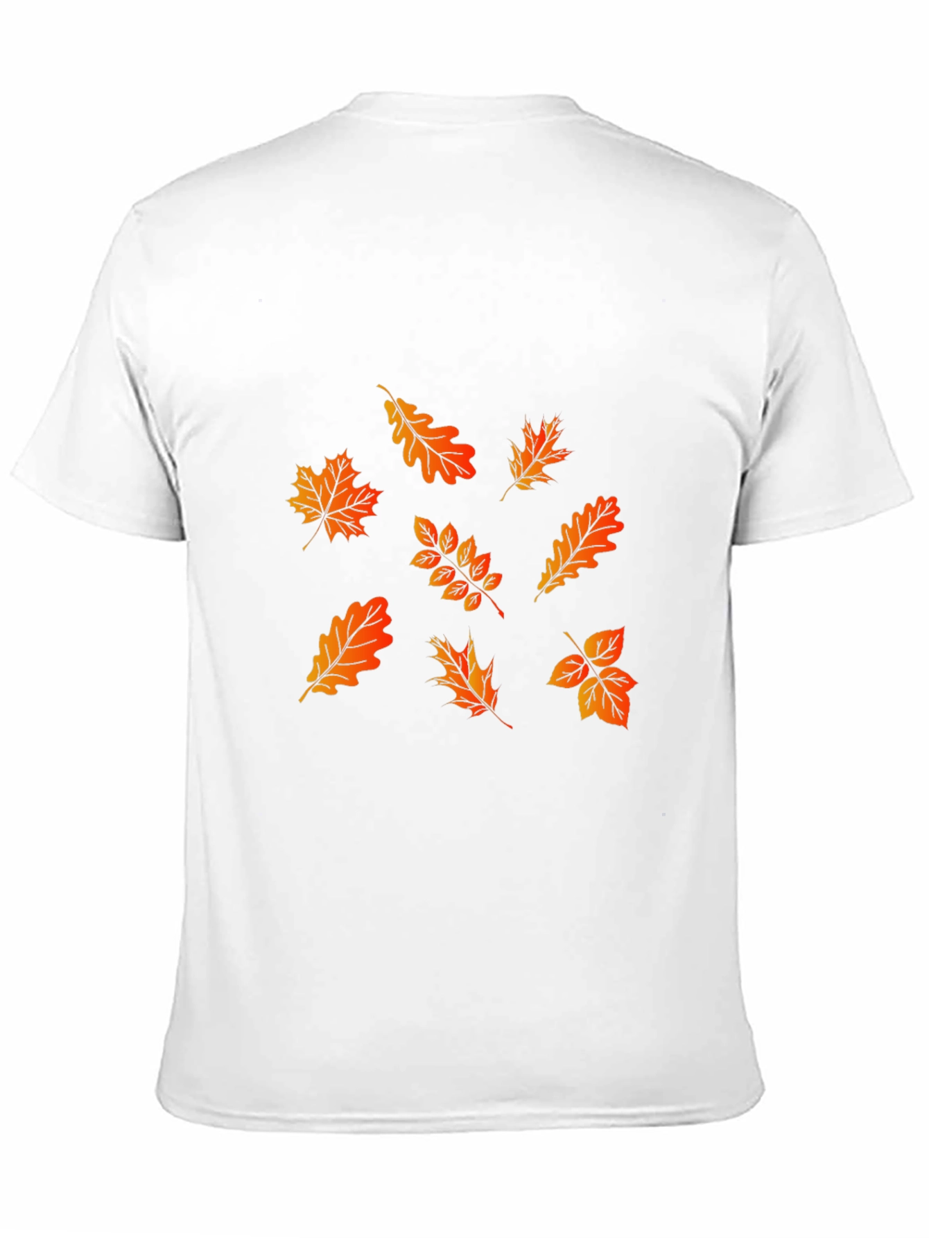 Fall Leaves Graphic Tee - Stylish Autumn Design