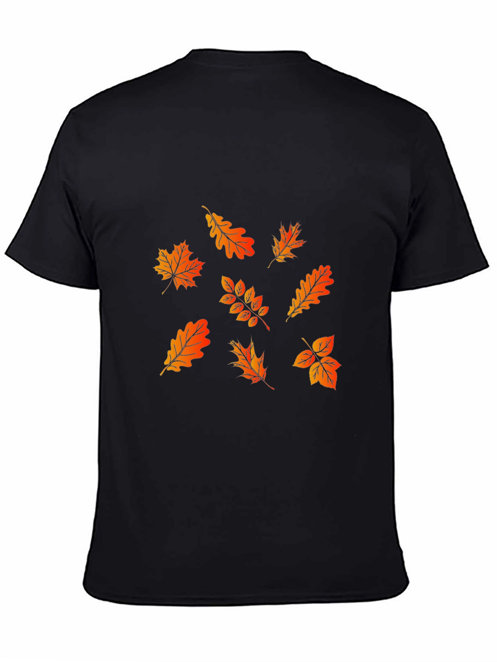 Fall Leaves Graphic Tee - Stylish Autumn Design