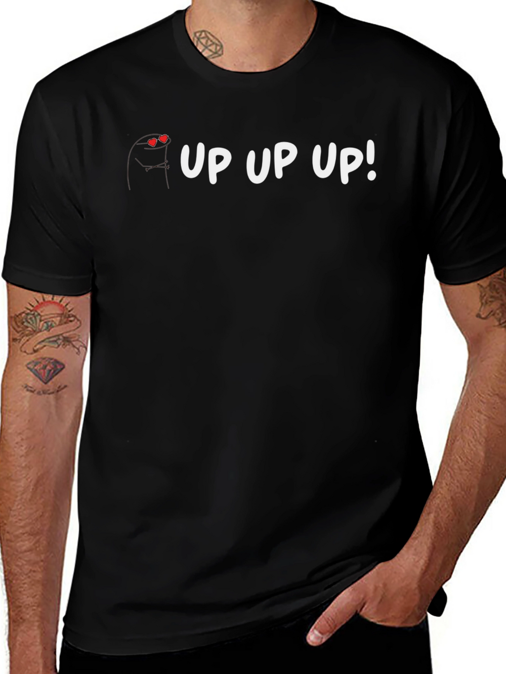Up Up Up! Graphic T-Shirt - Soft Cotton Blend