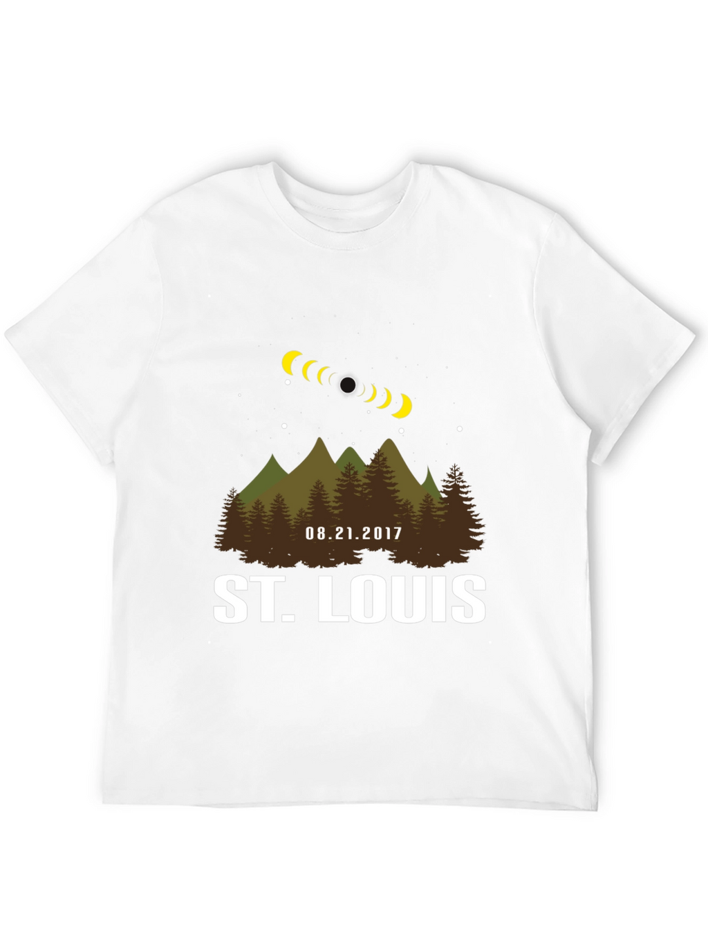 St. Louis Eclipse T-Shirt - 2017 Total Solar Eclipse