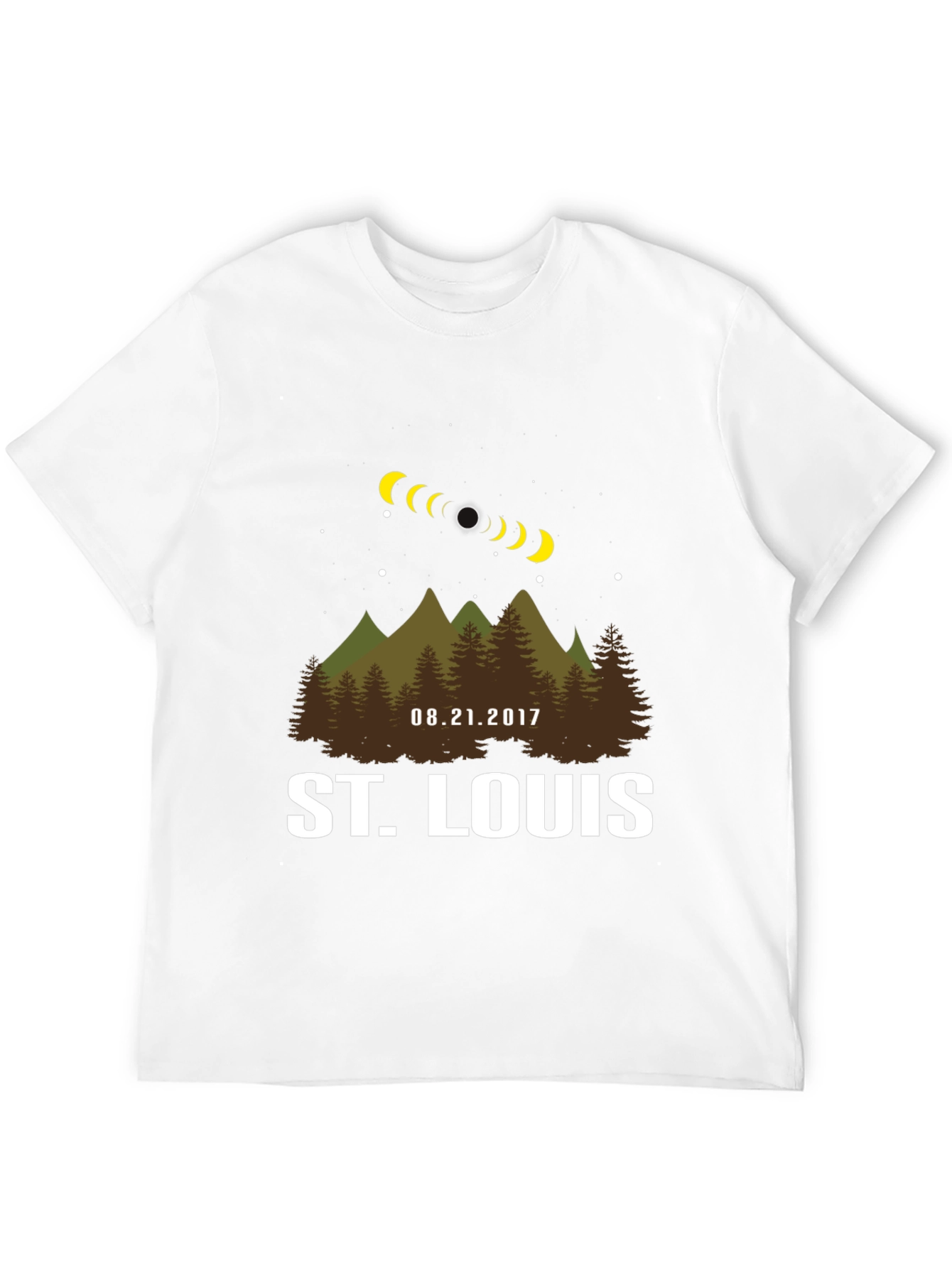 St. Louis Eclipse T-Shirt - 2017 Total Solar Eclipse
