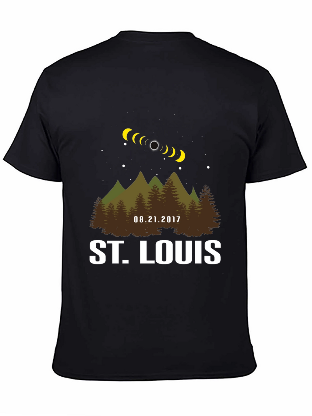 St. Louis Eclipse T-Shirt - 2017 Total Solar Eclipse