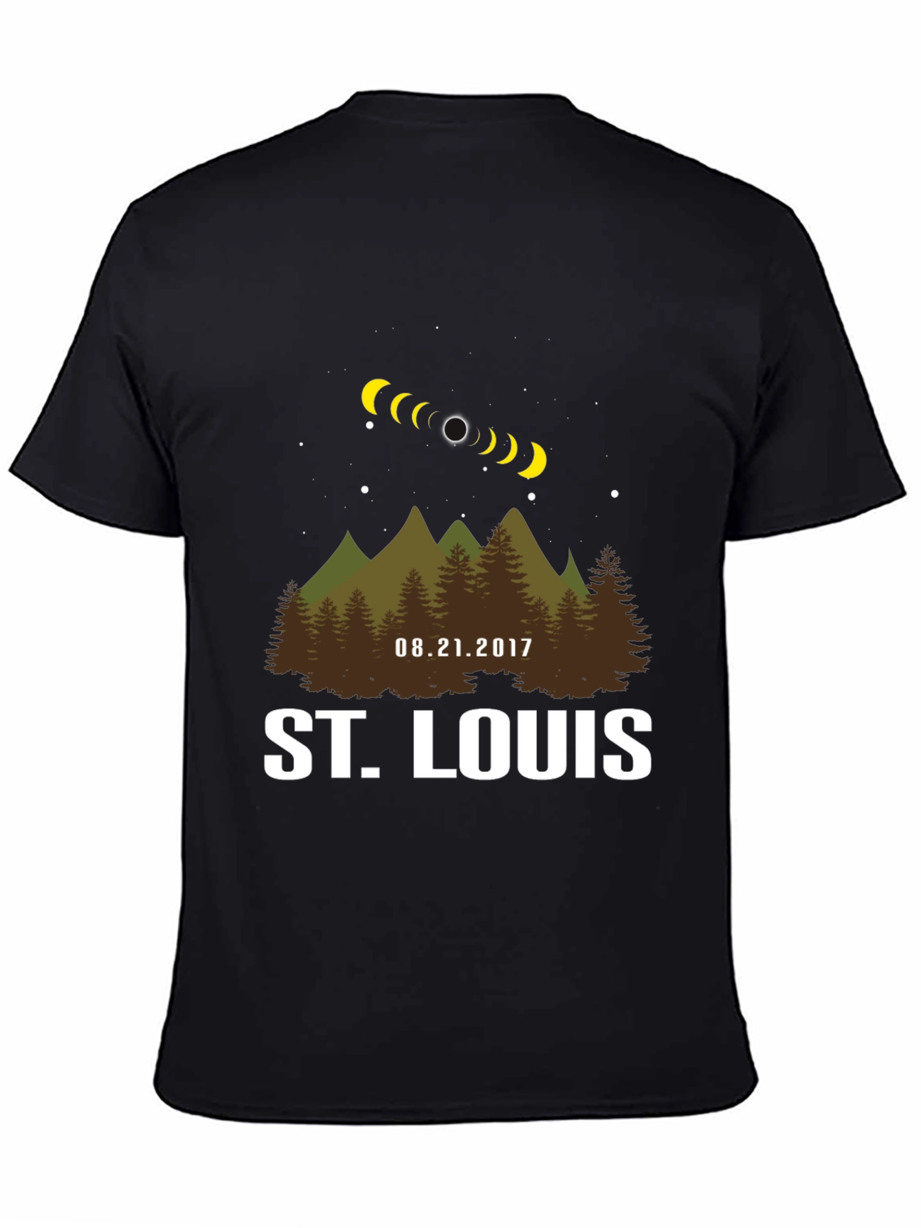 St. Louis Eclipse T-Shirt - 2017 Total Solar Eclipse