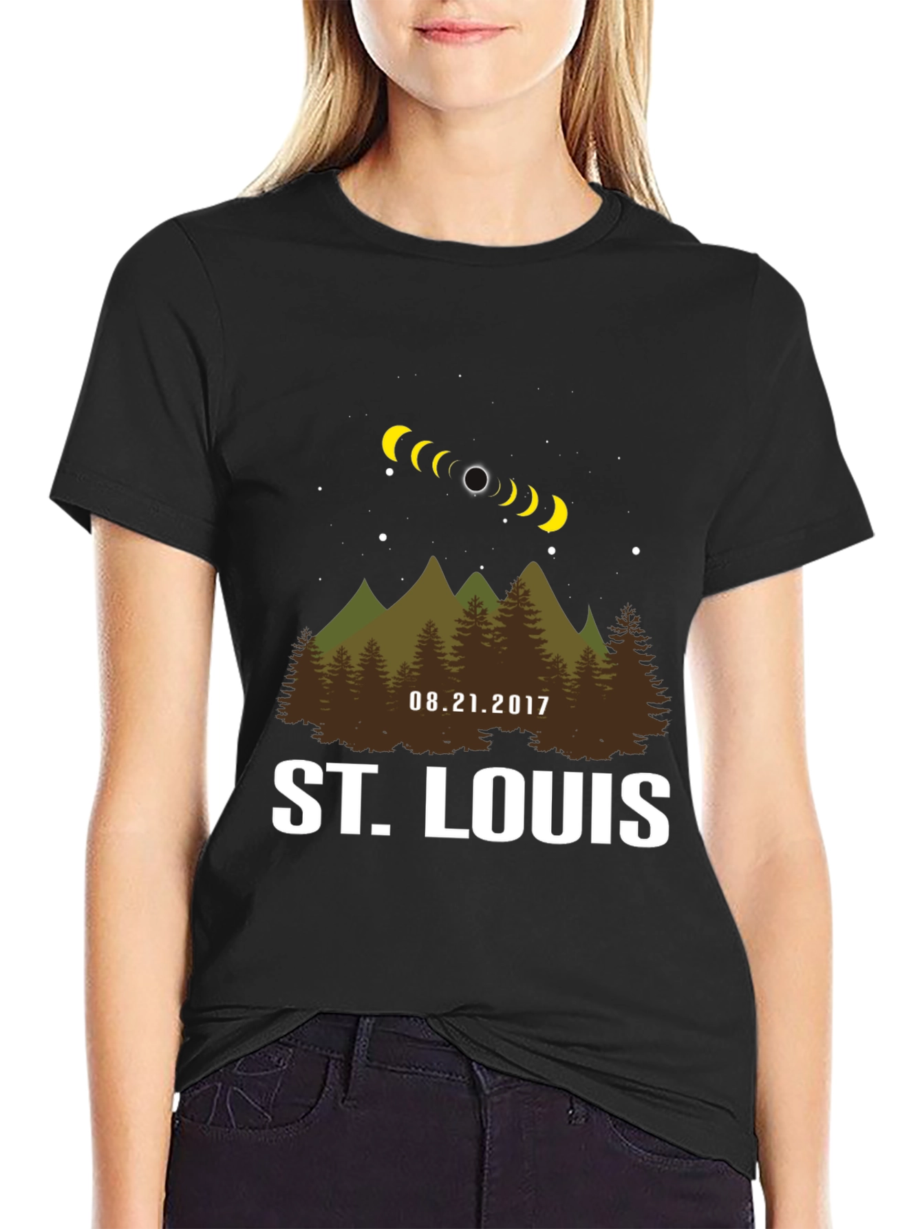 St. Louis Eclipse T-Shirt - 2017 Total Solar Eclipse