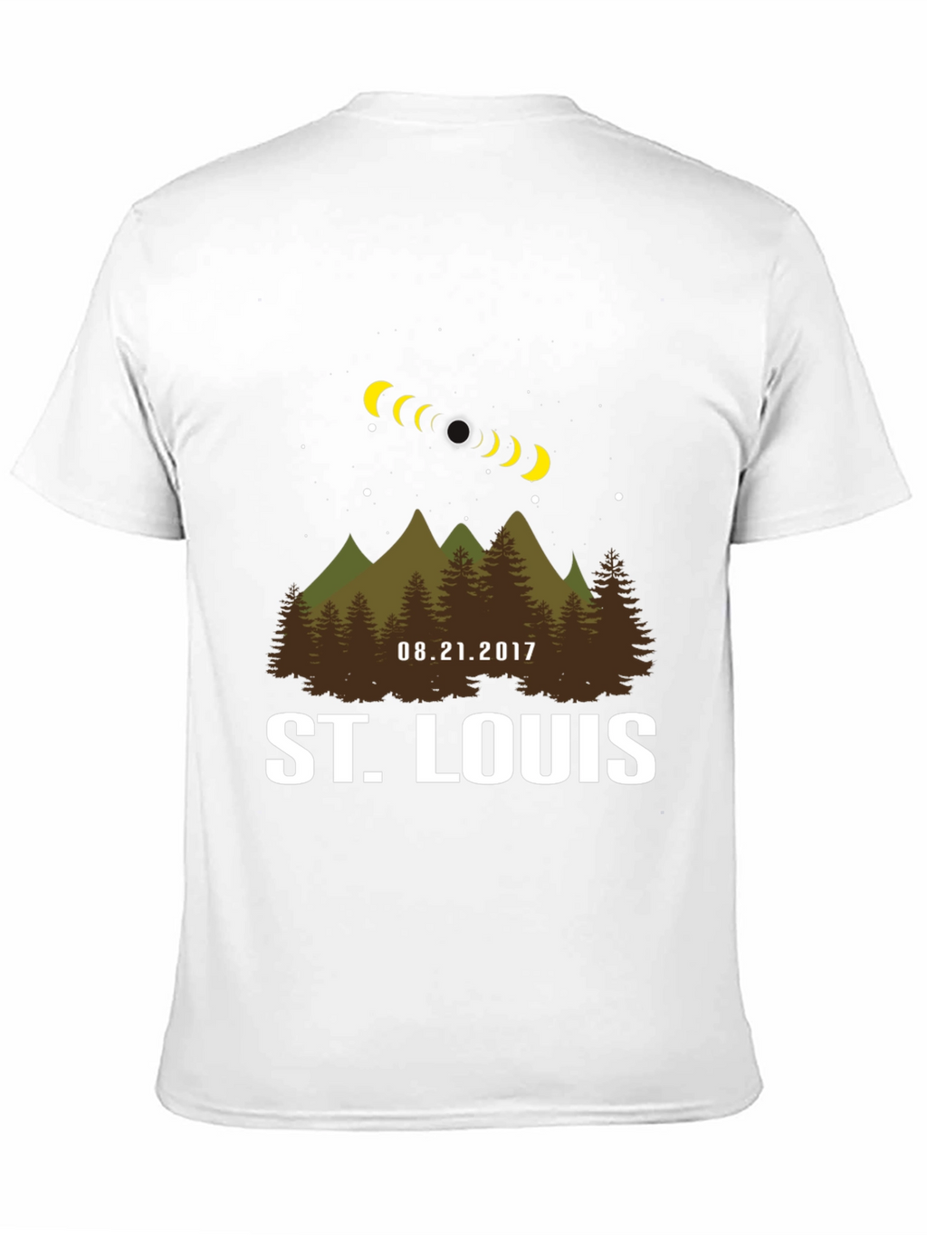 St. Louis Eclipse T-Shirt - 2017 Total Solar Eclipse