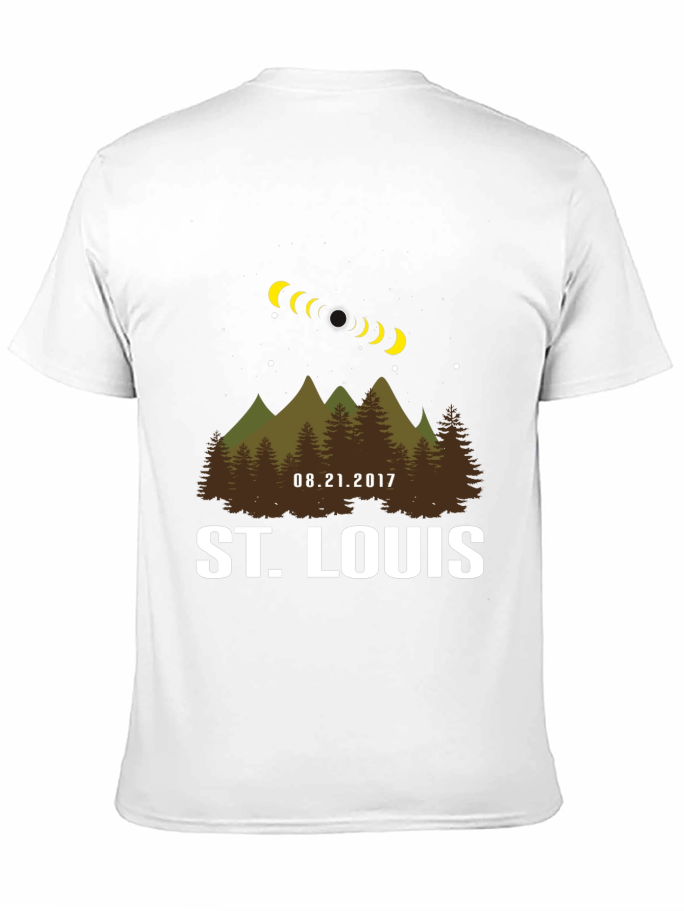 St. Louis Eclipse T-Shirt - 2017 Total Solar Eclipse