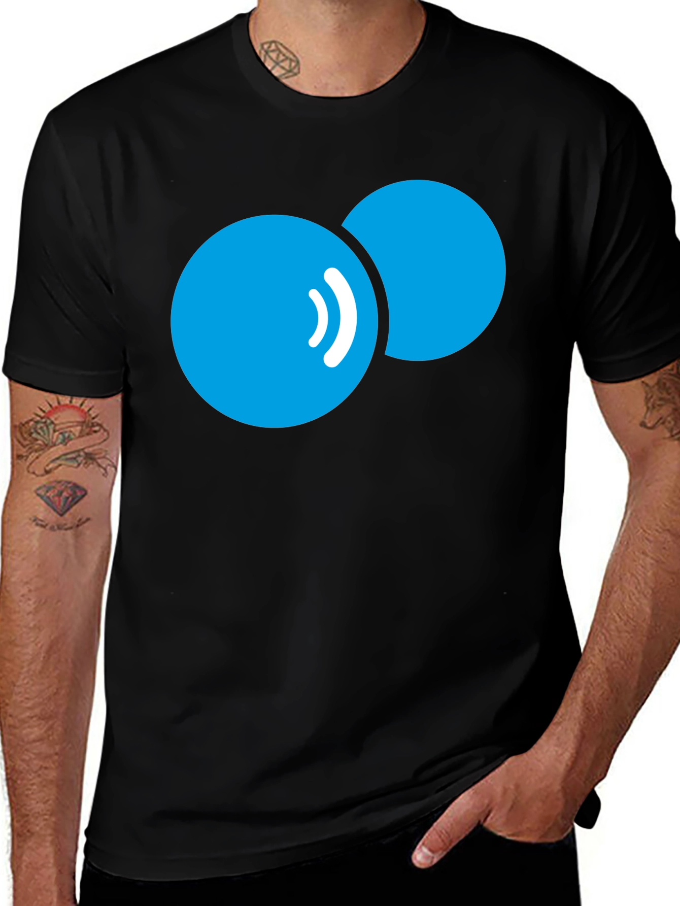 Soundcloud T-Shirt - Black - Unique Design