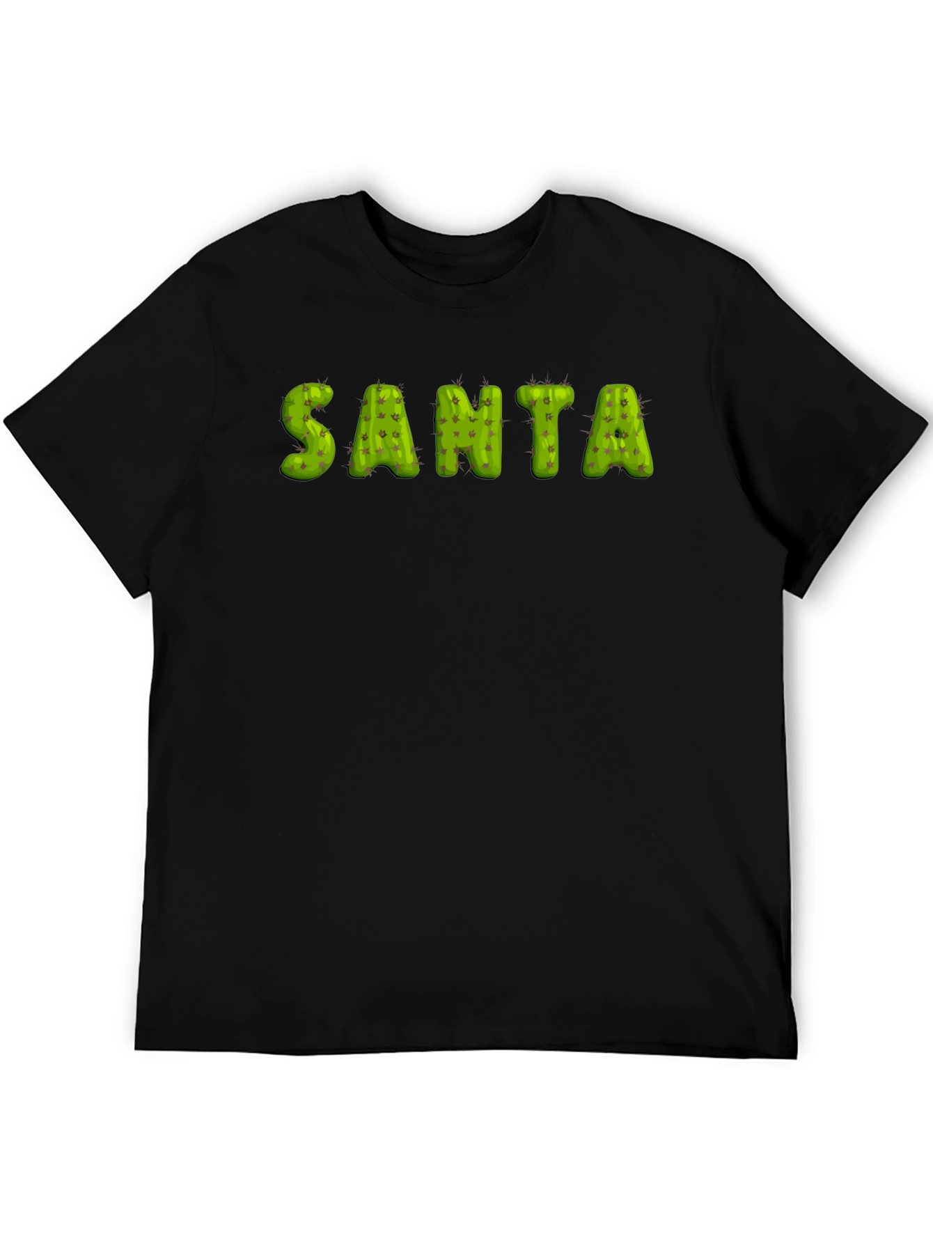 Cactus Santa Holiday T-Shirt