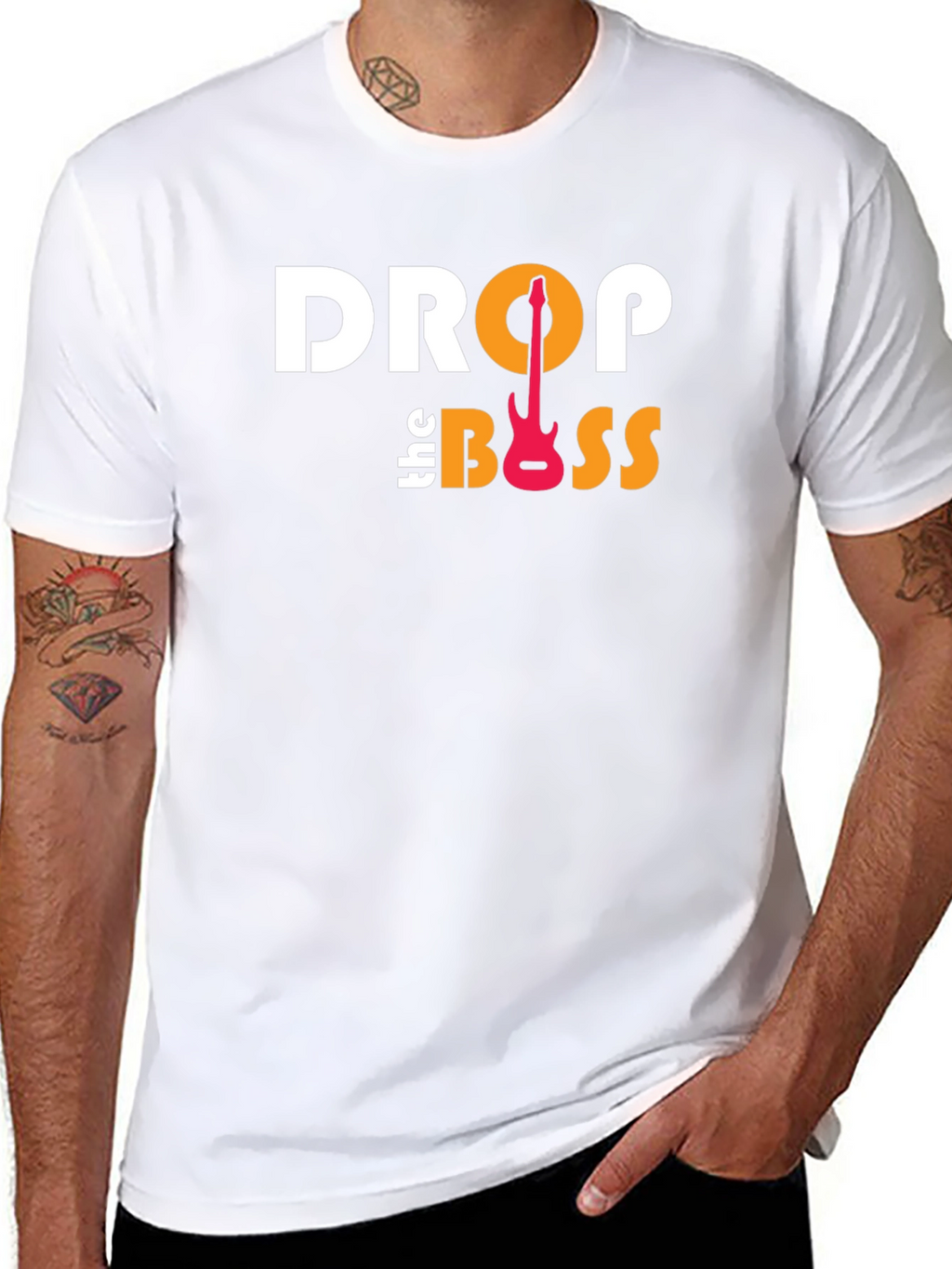 Drop the Bass Graphic T-Shirt - Music Lover Tee