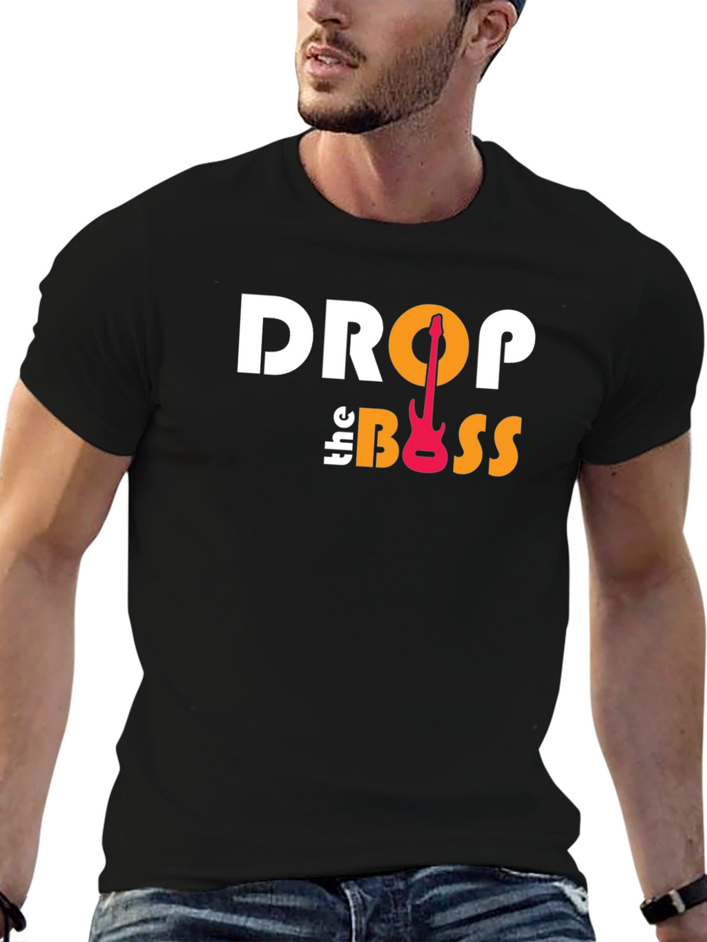 Drop the Bass Graphic T-Shirt - Music Lover Tee