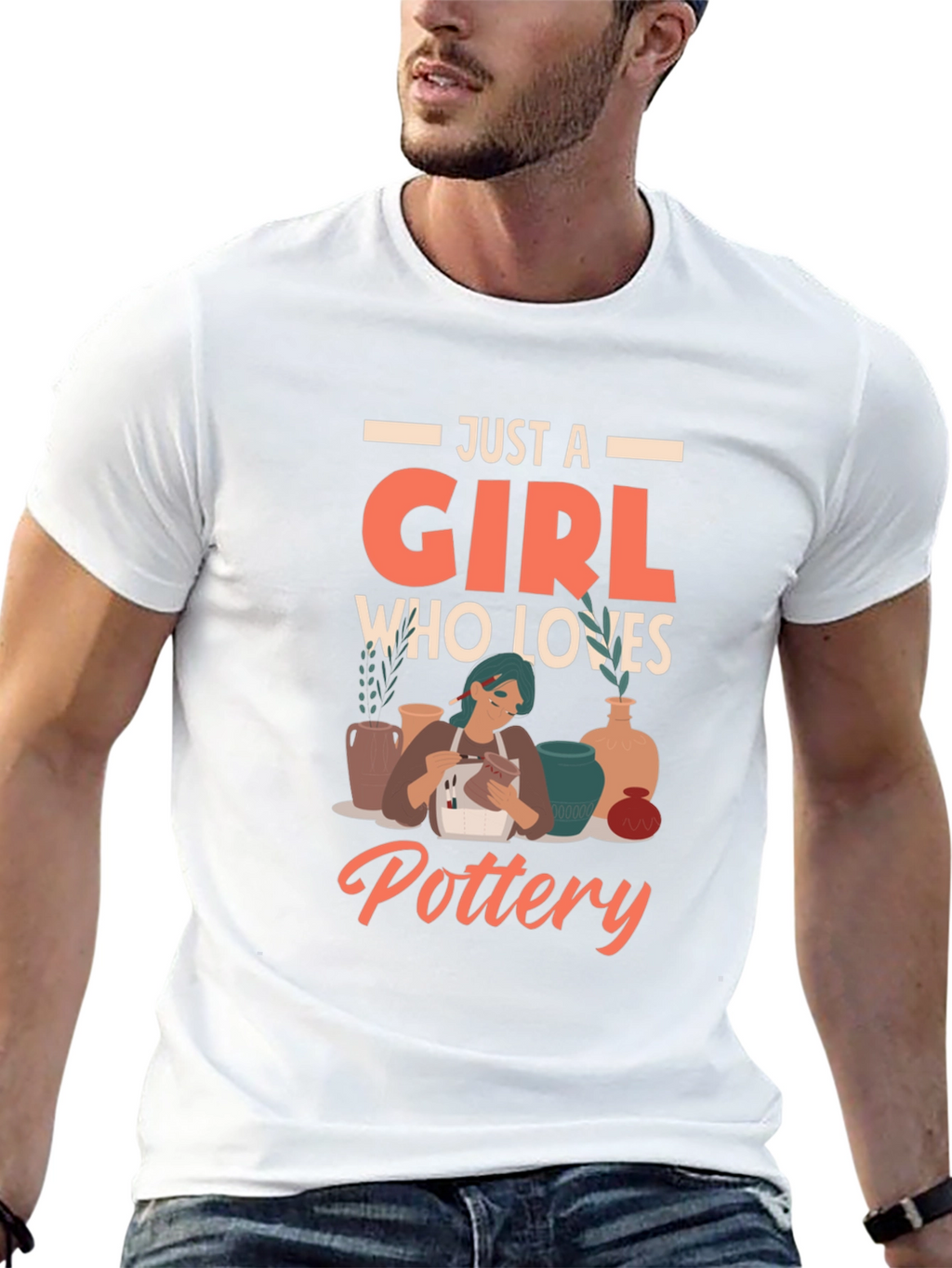 Just a Girl Who Loves Pottery T-Shirt