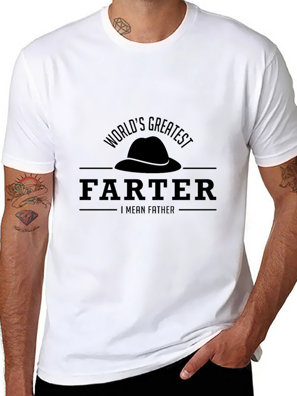 Worlds Greatest Farter I Mean Father T-Shirt