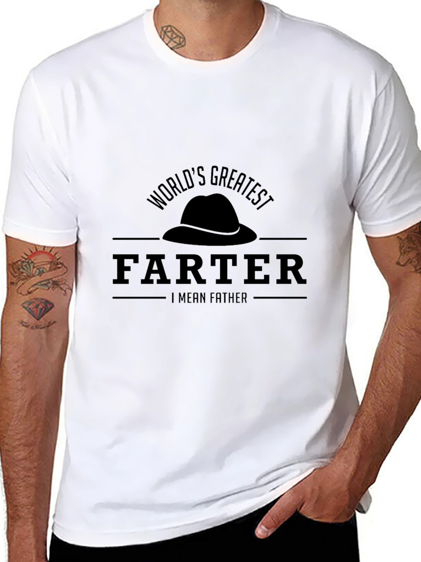 Worlds Greatest Farter I Mean Father T-Shirt