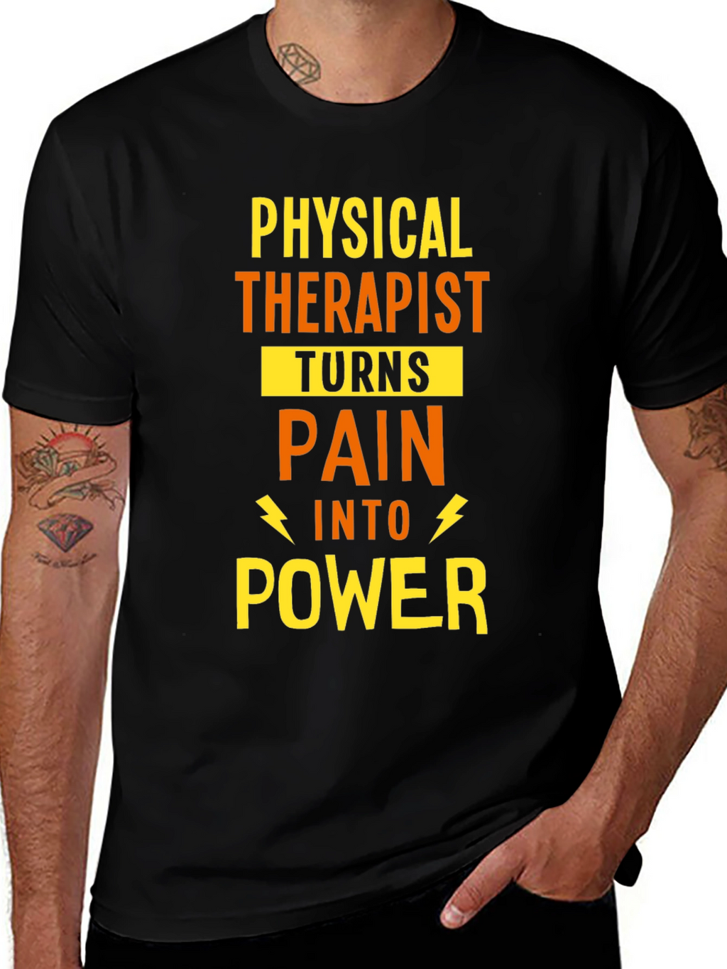 Physical Therapist Turns Pain Into Power T-Shirt