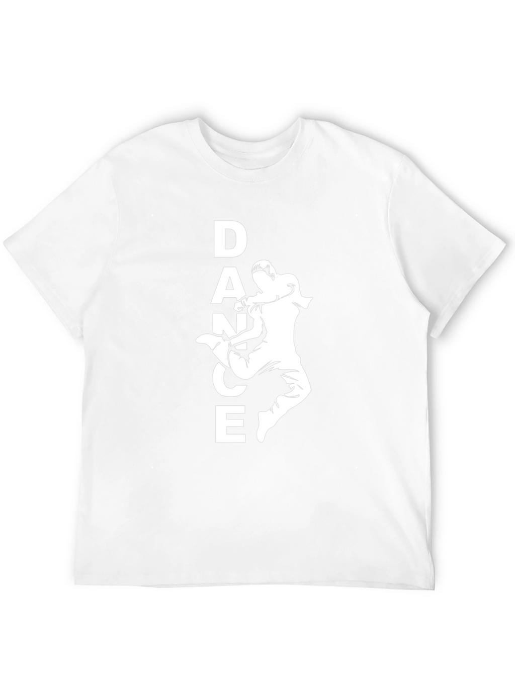 Dance Graphic Tee - Black Cotton T-Shirt