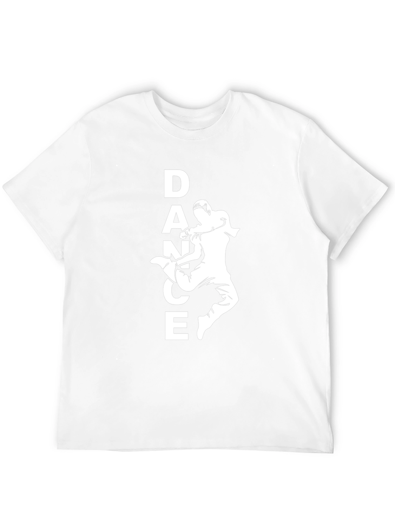 Dance Graphic Tee - Black Cotton T-Shirt