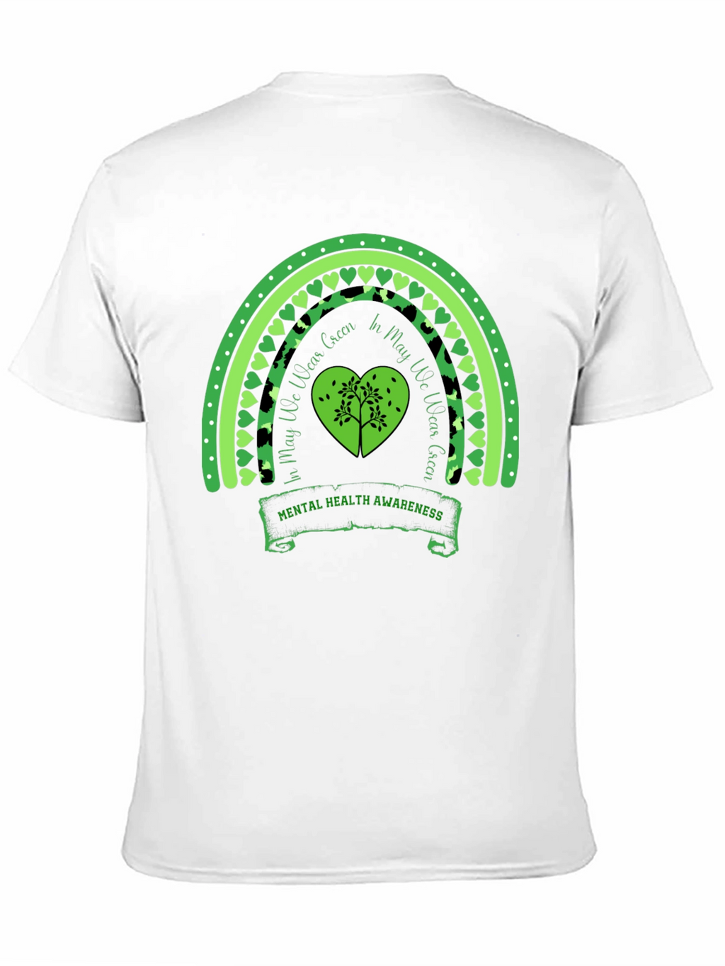 Mental Health Awareness Rainbow T-Shirt