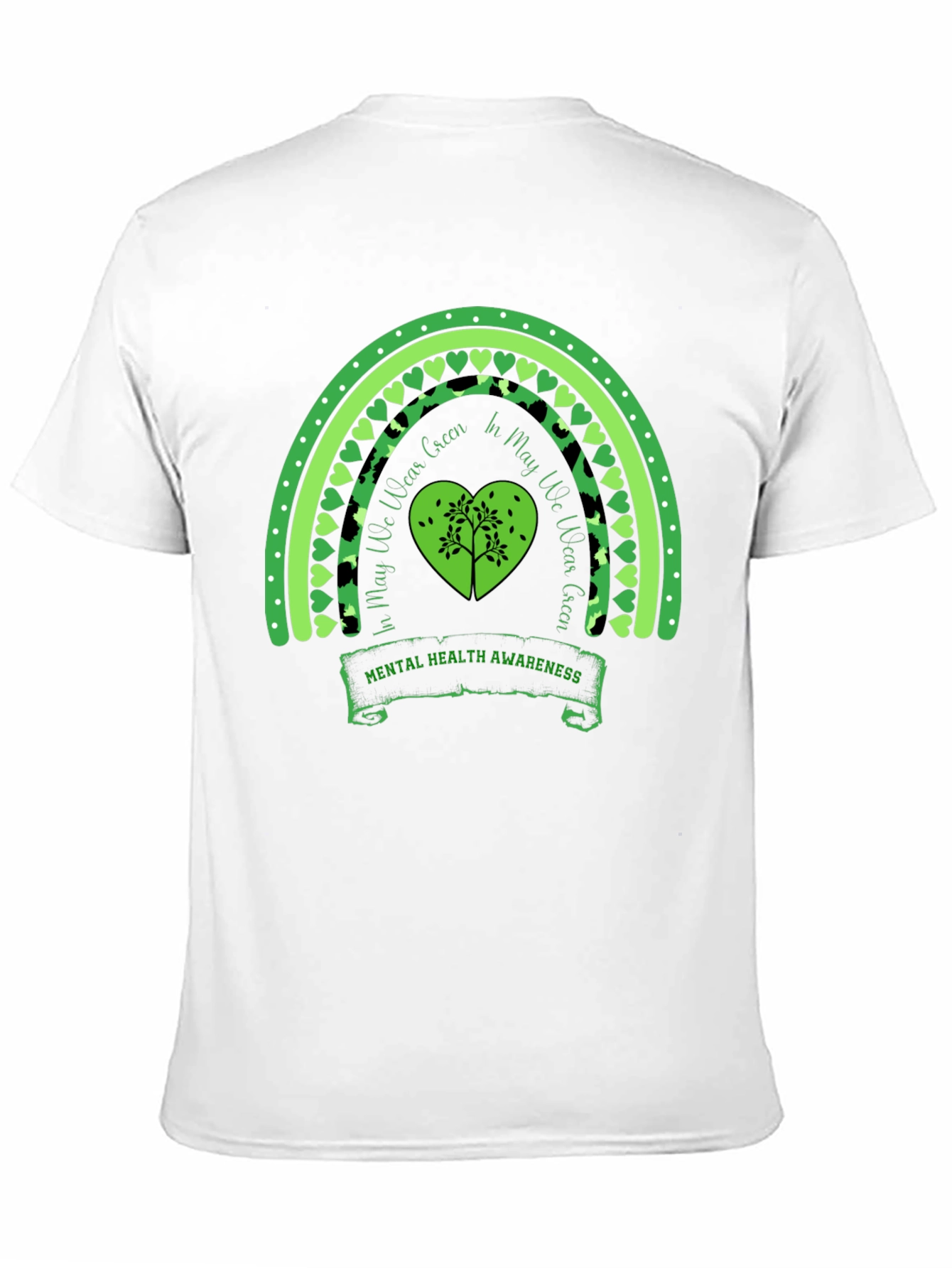 Mental Health Awareness Rainbow T-Shirt