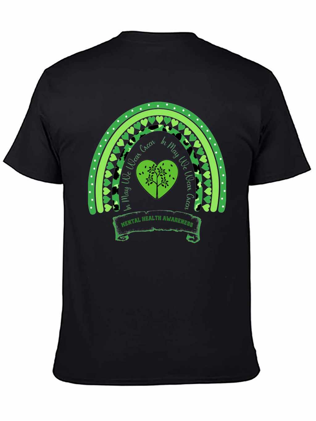 Mental Health Awareness Rainbow T-Shirt