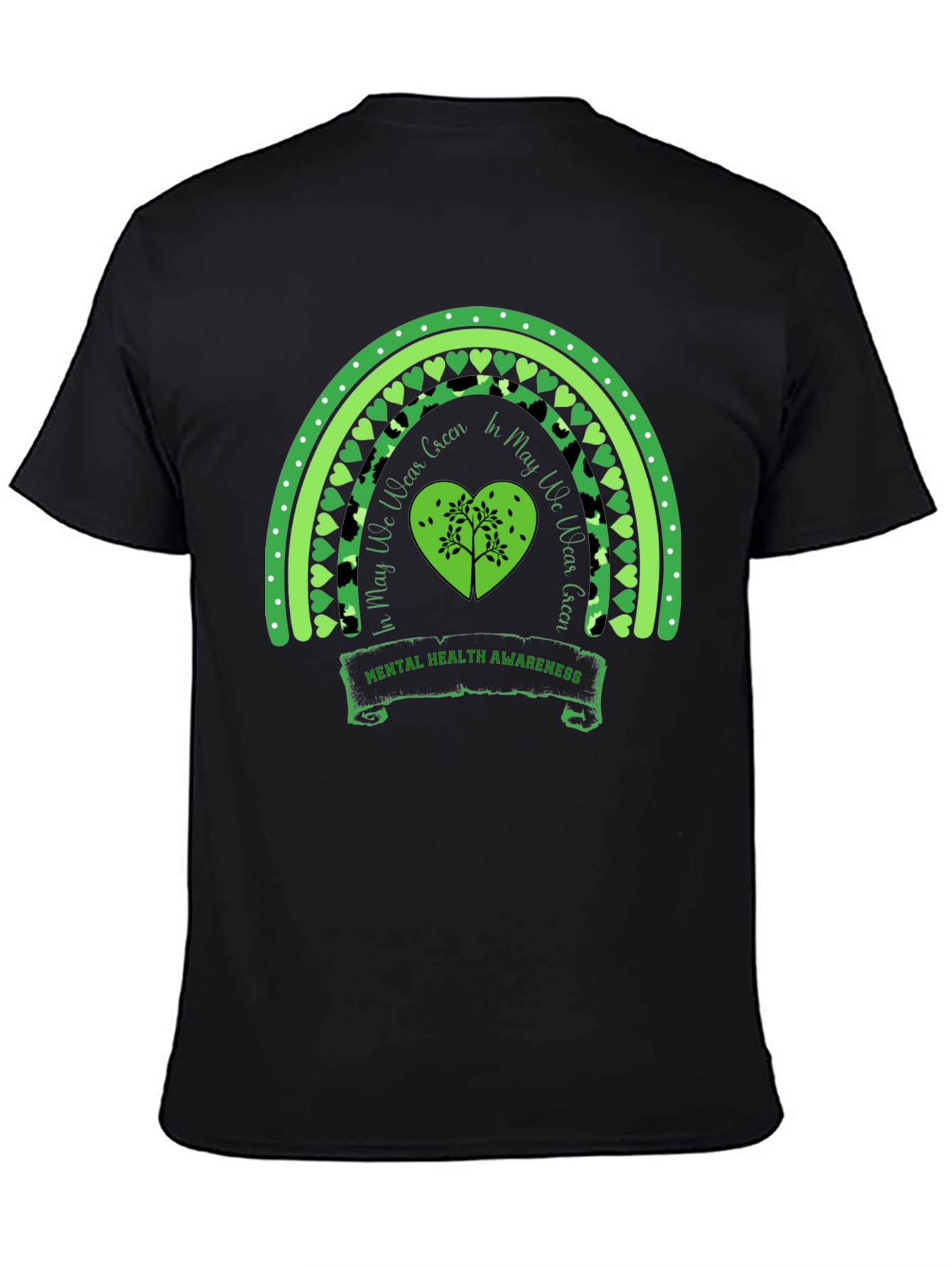 Mental Health Awareness Rainbow T-Shirt