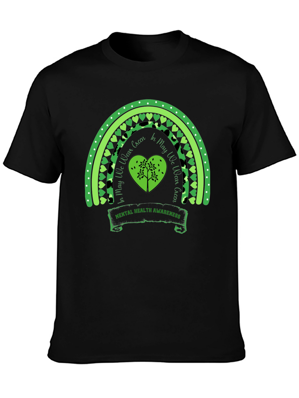 Mental Health Awareness Rainbow T-Shirt