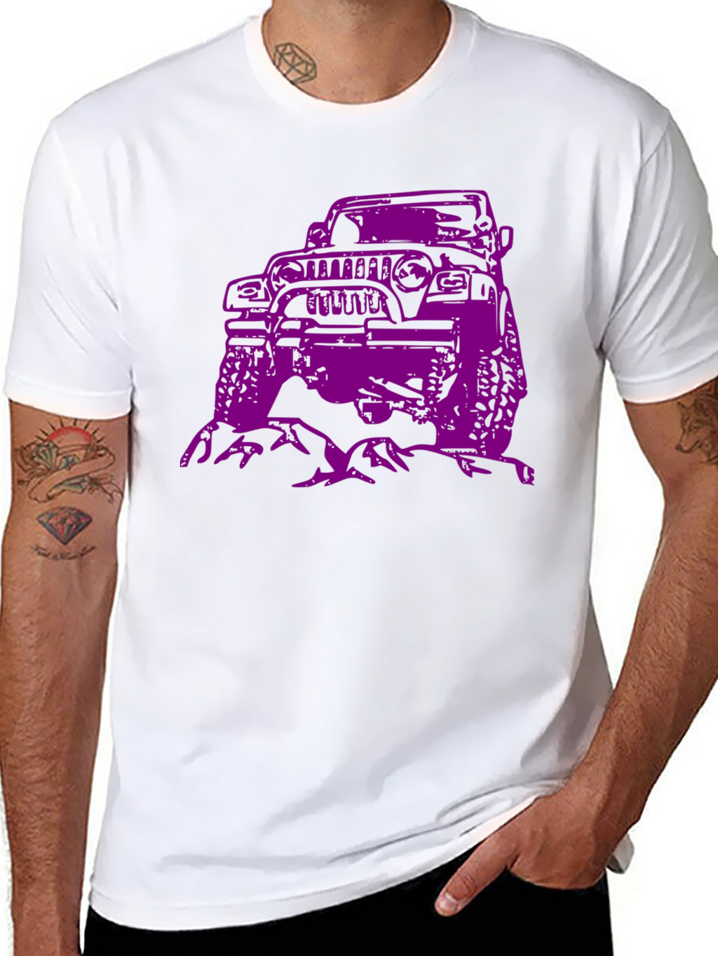Off-Roading Jeep T-Shirt