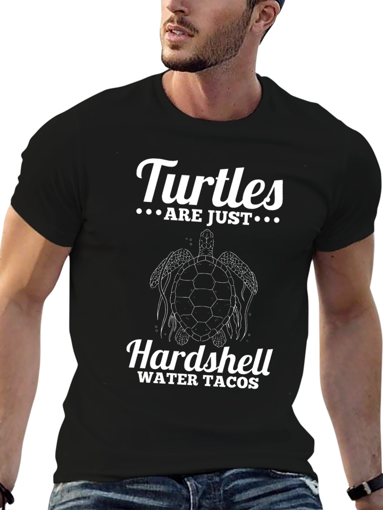 Turtle Hard Shell Water Taco T-Shirt