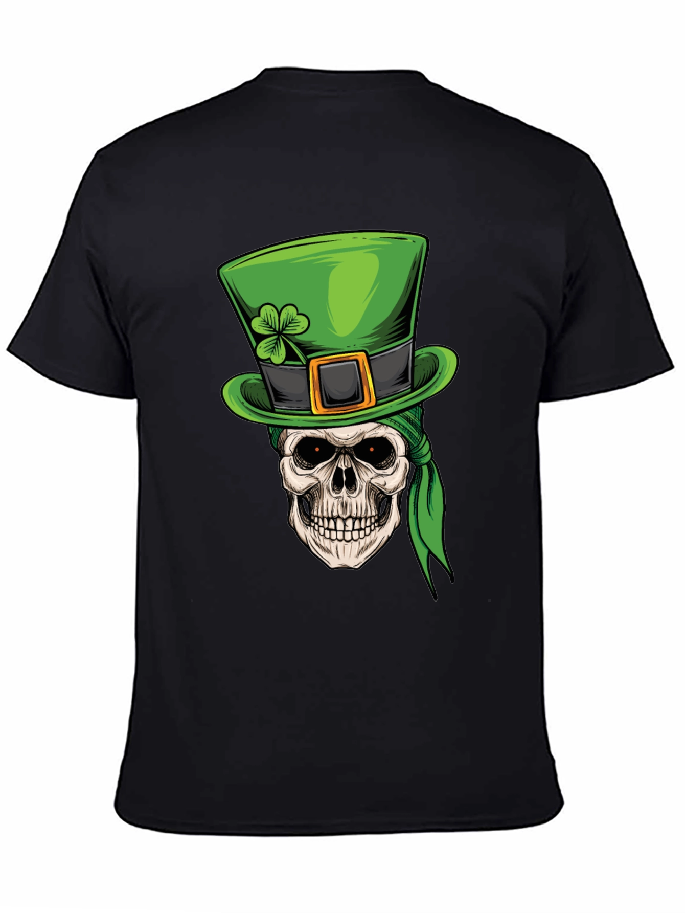 St. Patricks Day Skull T-Shirt