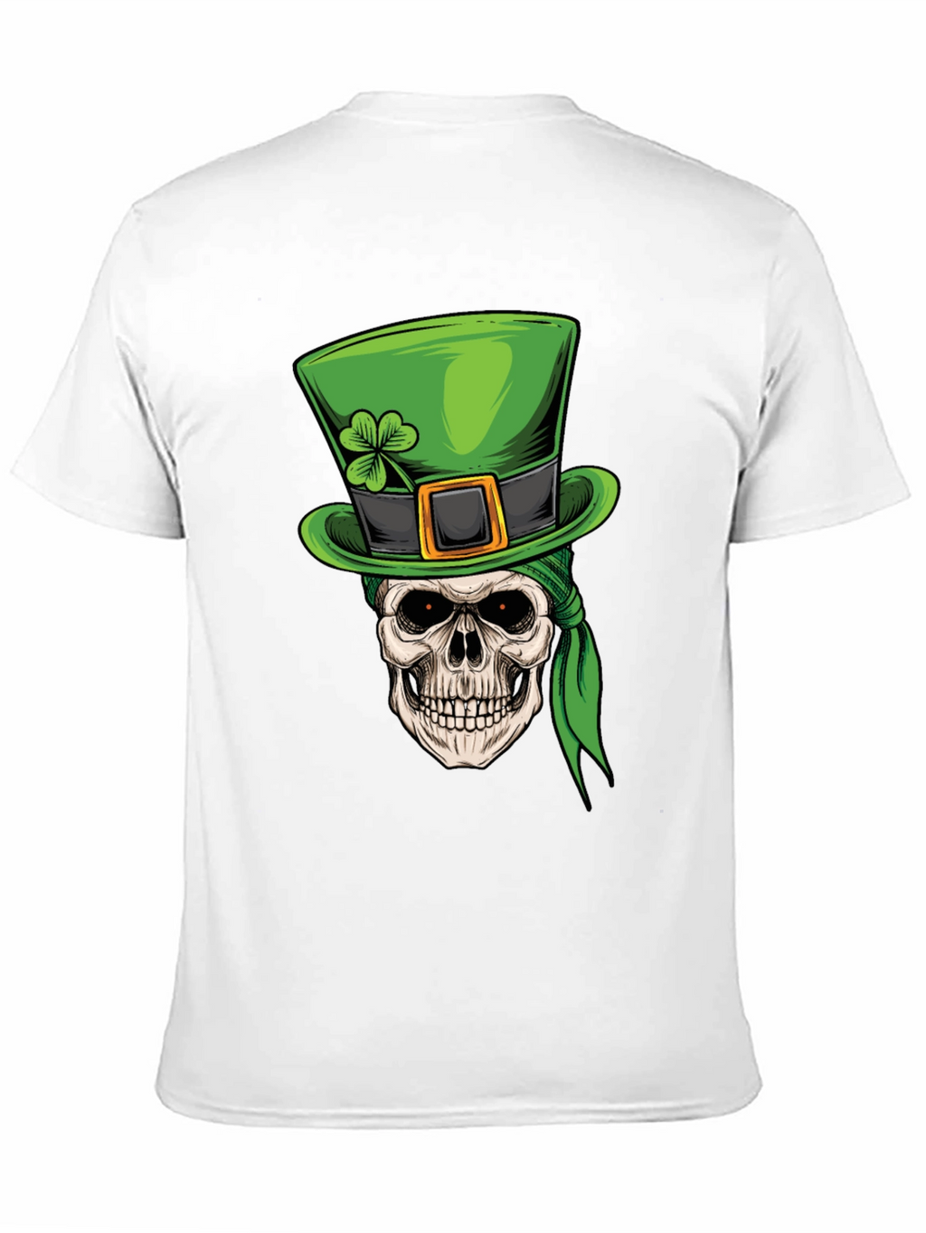 St. Patricks Day Skull T-Shirt