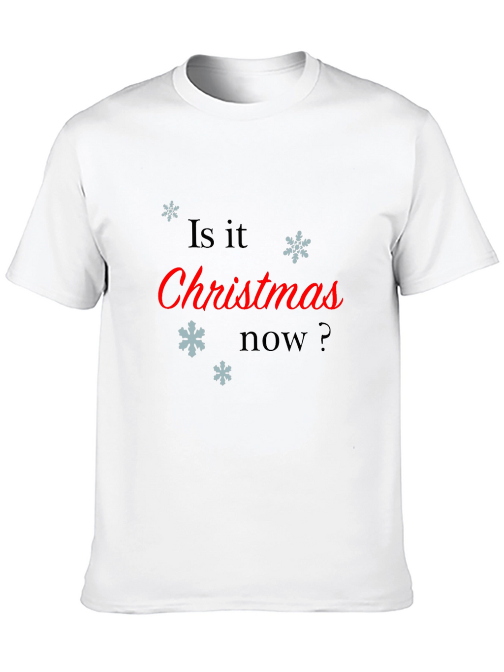 Christmas Now T-Shirt - Festive Holiday Apparel