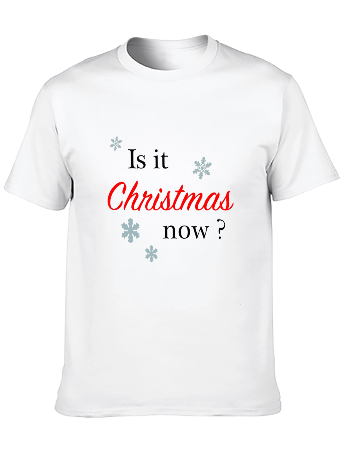 Christmas Now T-Shirt - Festive Holiday Apparel