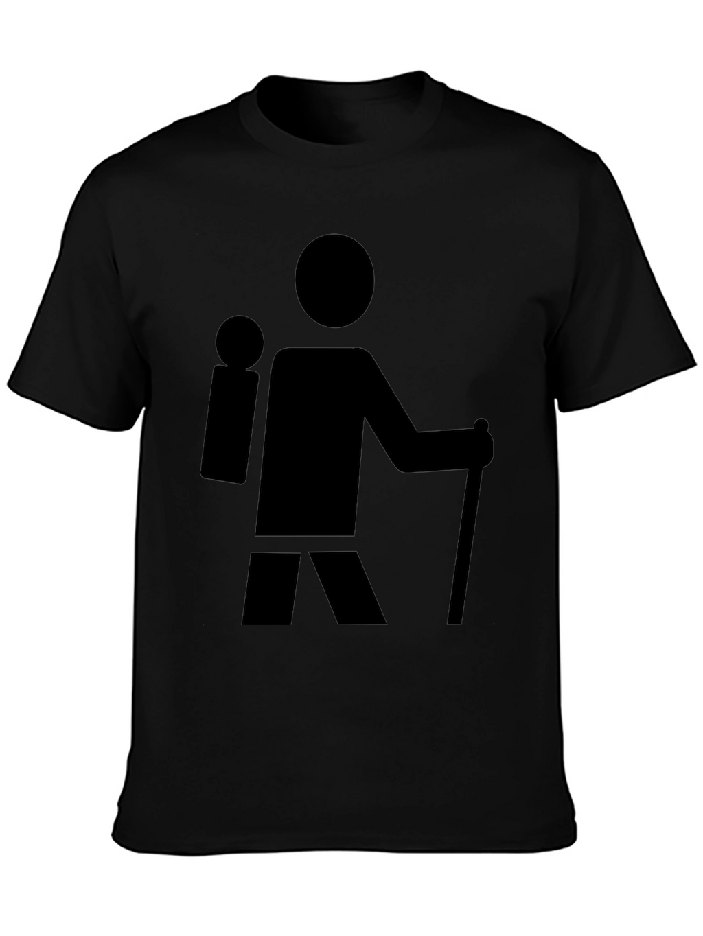 Hiking Man Graphic Tee - Adventure Ready!