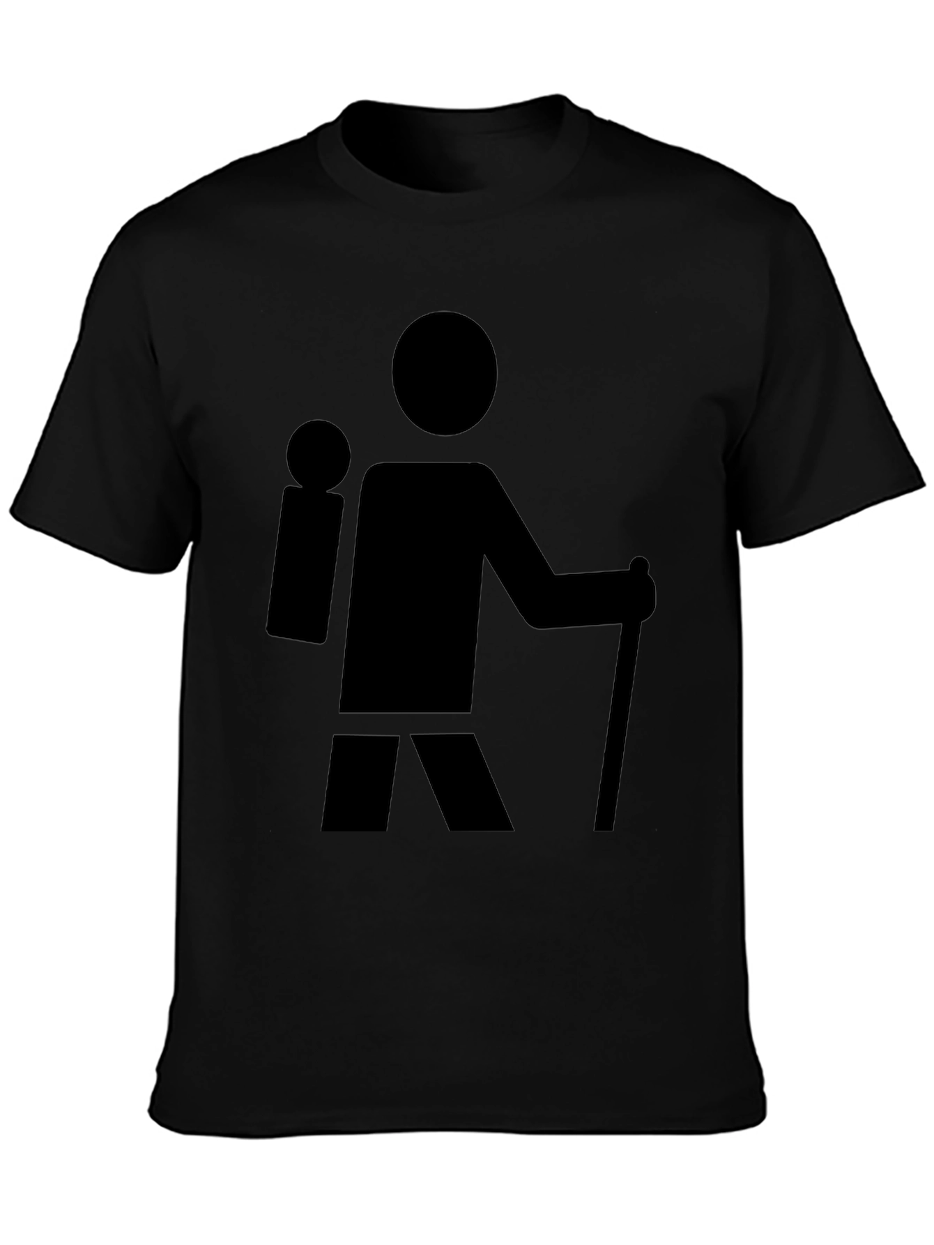 Hiking Man Graphic Tee - Adventure Ready!