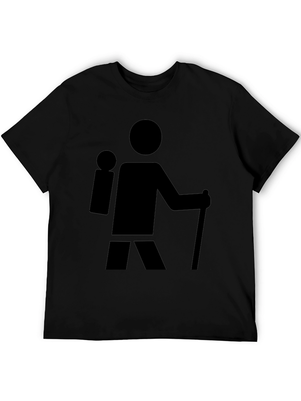 Hiking Man Graphic Tee - Adventure Ready!