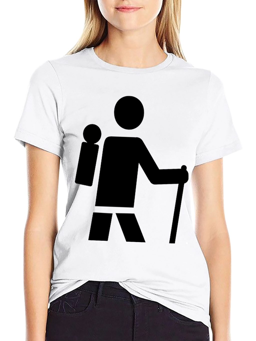Hiking Man Graphic Tee - Adventure Ready!